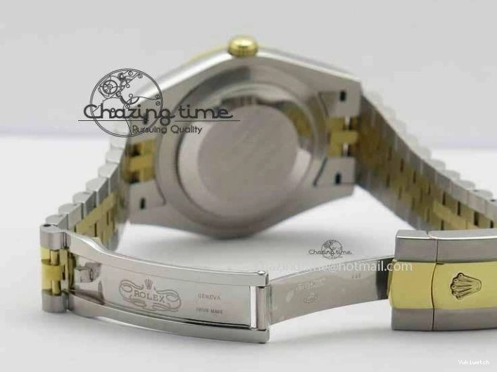 YG Best Edition Diam Maker On DateJust Black Bracelet A2813 BP SS 41mm II Dial Jubilee 0423